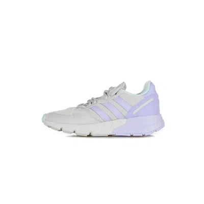 Adidas Originals Zx 1k Boost W Women's Low Shoe In Grey One/violet Tone/halo Mint