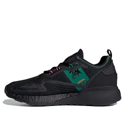 Adidas Originals Zx 2k Boost 'black Green Grey' | ModeSens
