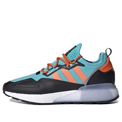 Adidas Originals Zx 2k Boost 'blue Black Orange White' In Multi | ModeSens