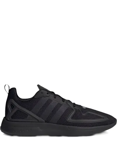 Adidas Originals Zx 2k Flux Sneakers In Black