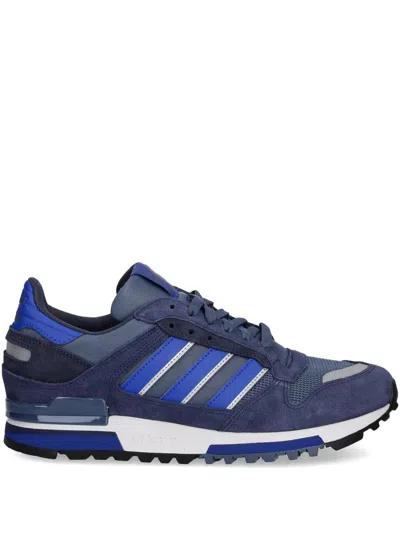 Adidas Originals Zx 600 Suede Leather Sneakers In Blue