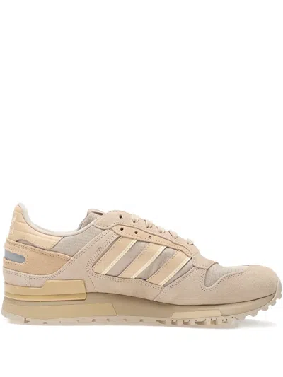 Adidas Originals Zx 600 Suede Sneakers In Brown