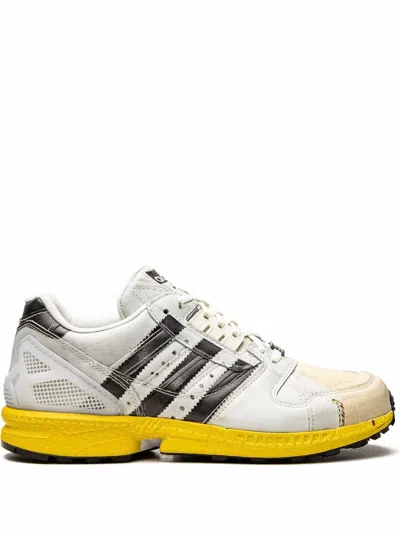 Adidas Originals Zx 8000 Superstar Sneakers In White