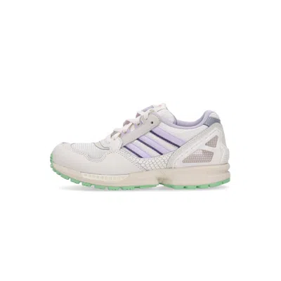 Adidas Originals Panelled Crocodile-effect Low-top Sneakers In Cloud White/cream White/glory Mint