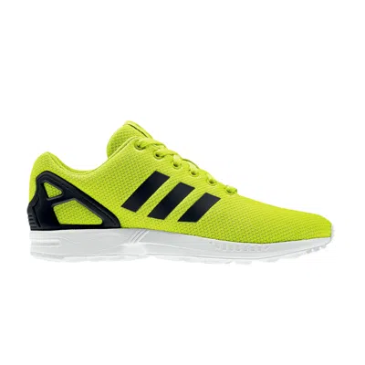 Pre-owned Adidas Originals Zx Flux In Yellow