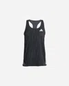 Adidas Running Adizero Running Singlet In Grey