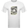 Adidas Sportswear Camo Box T Shirt White In White
