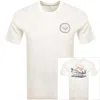 Adidas Sportswear Club Scenic T Shirt Off White In White