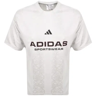 Adidas Sportswear Common Goal T Shirt Grey In Gray