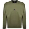 Adidas Sportswear Feel Cozy Sweatshirt Green In Green