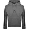Adidas Sportswear Fleece Hoodie Grey In Gray