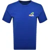 Adidas Sportswear Mini Surf T Shirt Blue In Blue