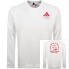 Adidas Sportswear Noodle Sweatshirt White In White