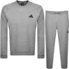 Adidas Sportswear Tracksuit Grey In Gray