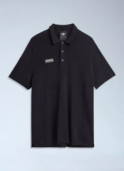Adidas Spzl Bispham Polo Shirt In Black