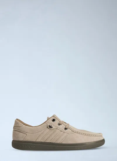 Adidas Spzl Punstock Suede Sneakers In Sand