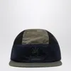Adidas Statement Black/blue/green Baseball Cap With Logo