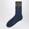 Adidas Statement Blue Socks With Logo