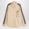 Adidas Statement Shirt Jacket Song For The Mute Adi006 In Nude
