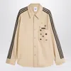 Adidas Statement Shirt Jacket Song For The Mute Adi006 In Neutral