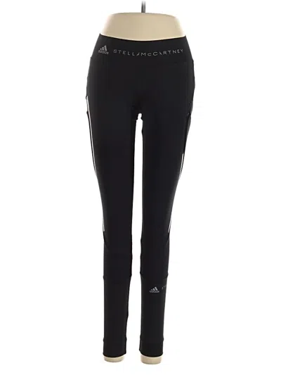 Pre-owned Adidas Stella Mccartney Active Pants In Black