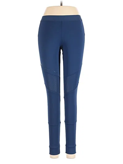 Pre-owned Adidas Stella Mccartney Active Pants In Blue