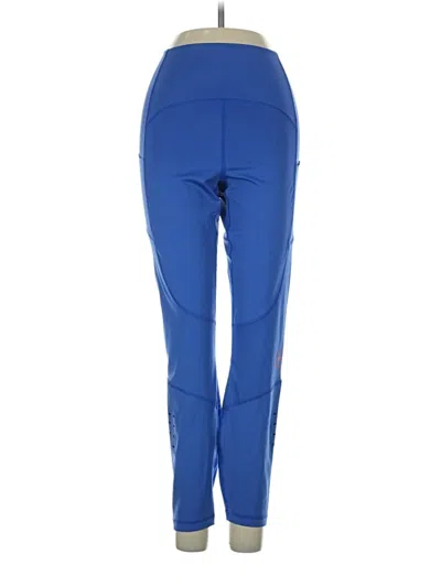 Pre-owned Adidas Stella Mccartney Active Pants In Blue