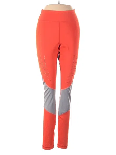 Pre-owned Adidas Stella Mccartney Active Pants In Orange