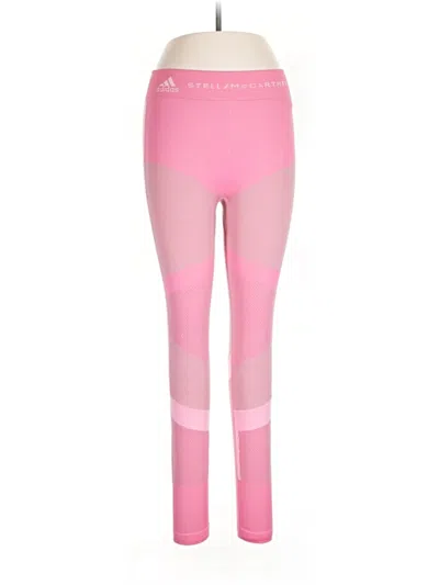 Pre-owned Adidas Stella Mccartney Active Pants In Pink