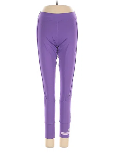 Pre-owned Adidas Stella Mccartney Active Pants In Purple