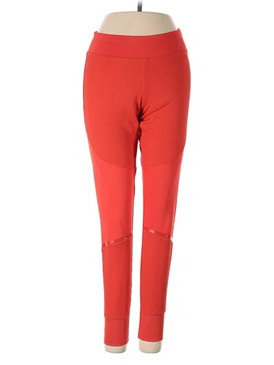 Pre-owned Adidas Stella Mccartney Active Pants In Red