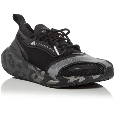 Adidas Stella Mccartney Asmc Ultraboost 23 Womens Lace-up Performance Running & Training Shoes In Black