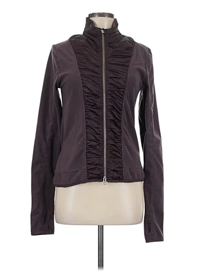 Pre-owned Adidas Stella Mccartney Cardigan Sweater In Burgundy