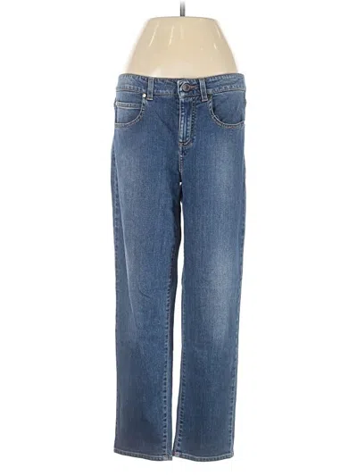 Pre-owned Adidas Stella Mccartney Jeans In Blue