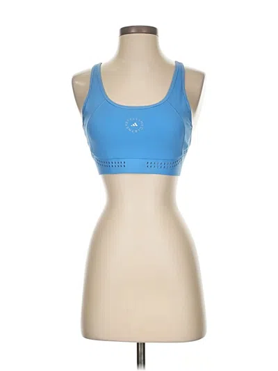 Pre-owned Adidas Stella Mccartney Sports Bra In Blue