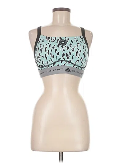 Pre-owned Adidas Stella Mccartney Sports Bra In Blue