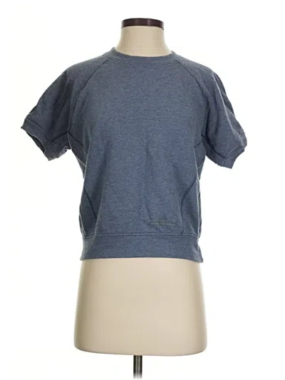 Pre-owned Adidas Stella Mccartney Sweatshirt In Blue