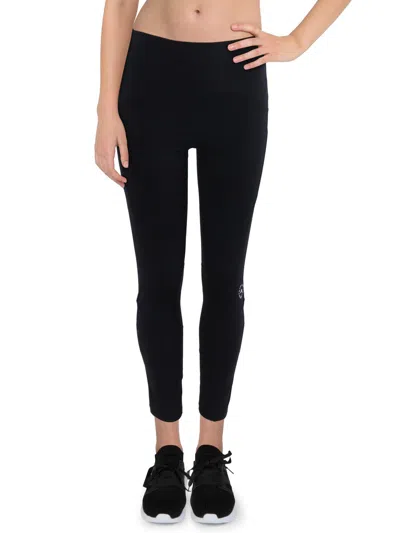 Adidas Stella Mccartney Womens High Rise Fitness Athletic Leggings In Black