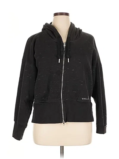 Pre-owned Adidas Stella Mccartney Zip Up Hoodie In Black