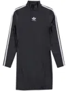 Adidas X Balenciaga Logo Sports Mini Dress In Black