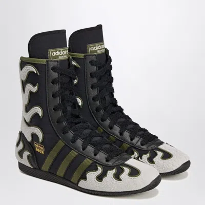 ADIDAS X BRAIN DEAD ADIDAS X BRAIN DEAD SNEAKER JAPAN HIGH CORE BLACK/CRYSTAL WHITE/GOLD METALLIC