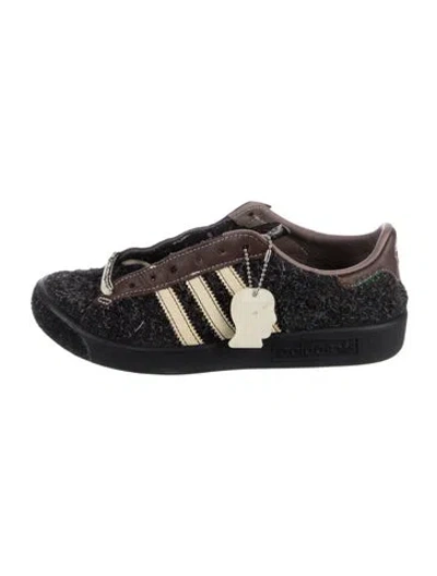 Pre-owned Adidas X Braindead Forest Hills- Brain Dead Black Sneakers In Blue