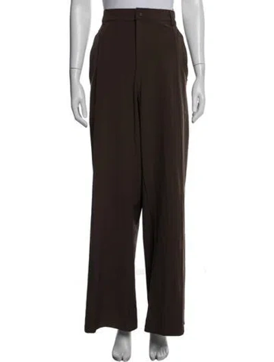 Pre-owned Adidas X Entire Studios Wide Leg Pants In Brown