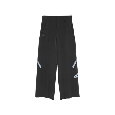 Adidas X Entire Studios X Entire Studios Z. N.e. Logo-print Wide-leg Trousers In Black