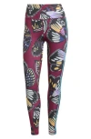 Adidas X Farm Rio Butterfly Leggings In Multi