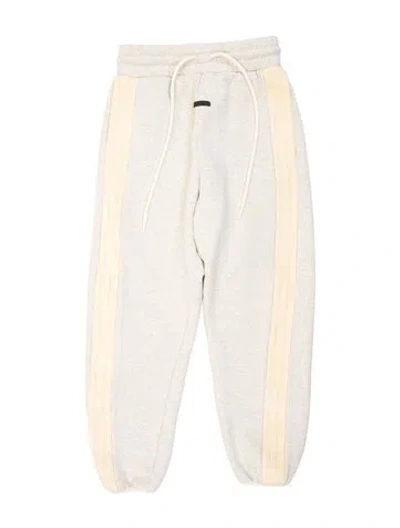 Pre-owned Adidas X Fear Of God Colorblock Pattern Pajama Bottoms In Neutral
