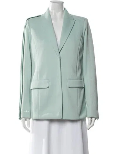 Pre-owned Adidas X Ivy Park Blazer In Green