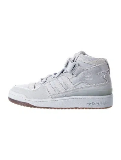 Pre-owned Adidas X Ivy Park Canvas Athletic Sneakers In Blue