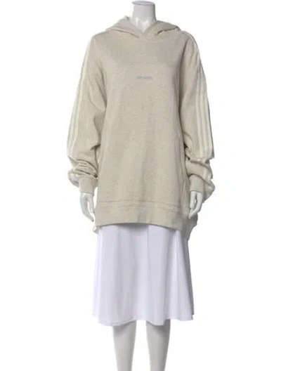 Pre-owned Adidas X Ivy Park Crew Neck Long Sleeve Hoodie W/ Tags In Neutral