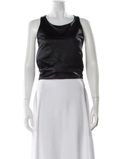 Pre-owned Adidas X Ivy Park Crew Neck Sleeveless Top W/ Tags In Black